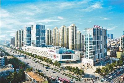 二七万达广场城中村改造项目改善人活,提高城市品位.